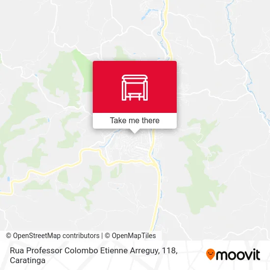 Rua Professor Colombo Etienne Arreguy, 118 map