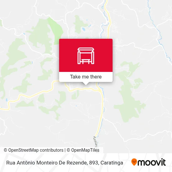 Rua Antônio Monteiro De Rezende, 893 map