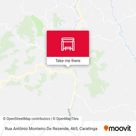 Rua Antônio Monteiro De Rezende, 465 map