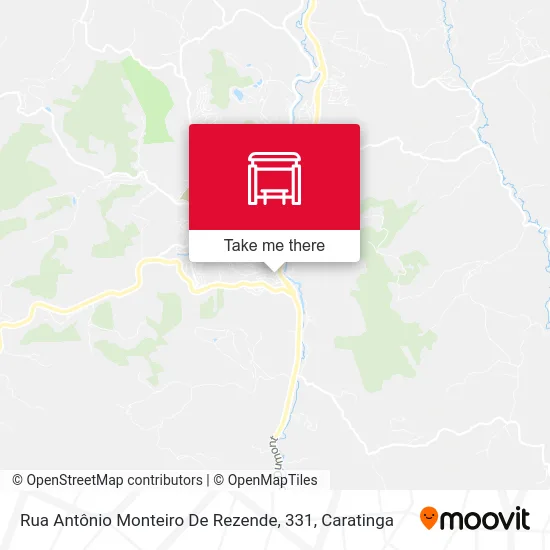 Rua Antônio Monteiro De Rezende, 331 map
