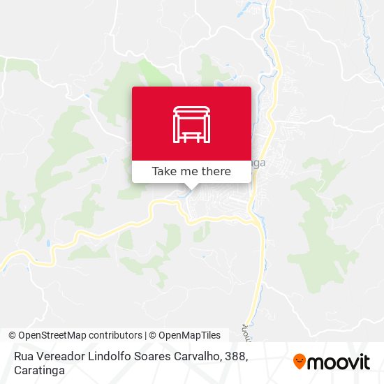 Rua Vereador Lindolfo Soares Carvalho, 388 map
