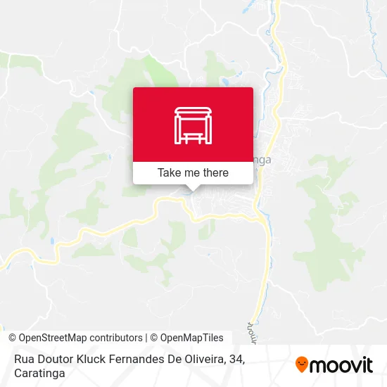Rua Doutor Kluck Fernandes De Oliveira, 34 map