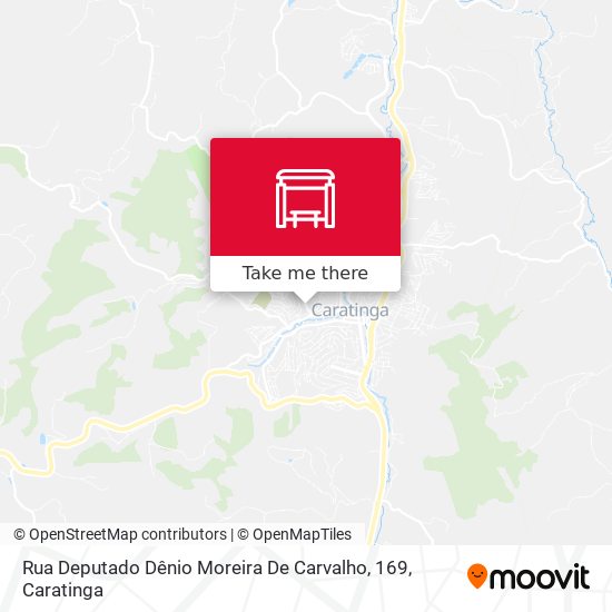 Mapa Rua Deputado Dênio Moreira De Carvalho, 169