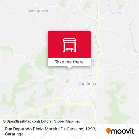 Rua Deputado Dênio Moreira De Carvalho, 1293 map