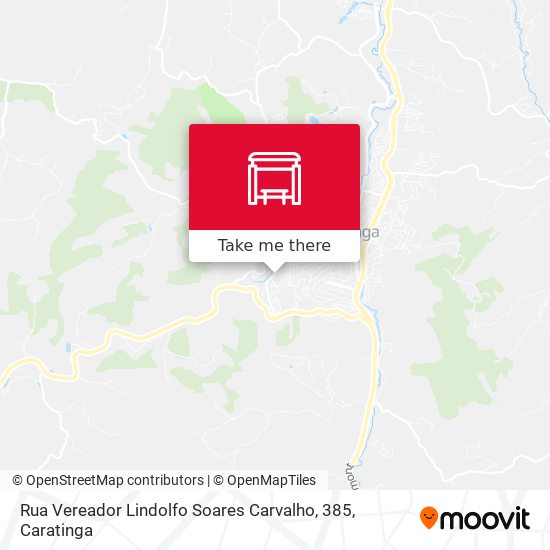 Rua Vereador Lindolfo Soares Carvalho, 385 map