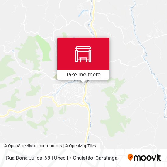 Mapa Rua Dona Julica, 68 | Unec I / Chuletão