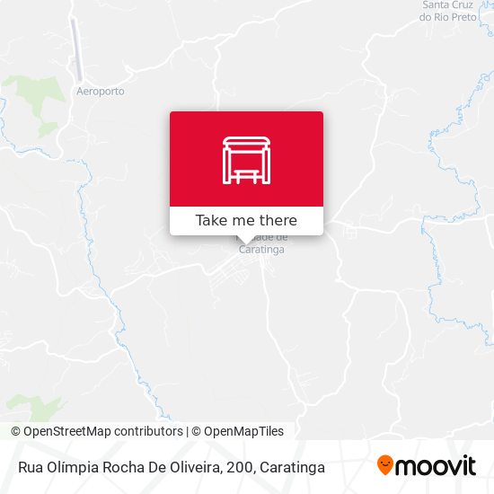 Mapa Rua Olímpia Rocha De Oliveira, 200