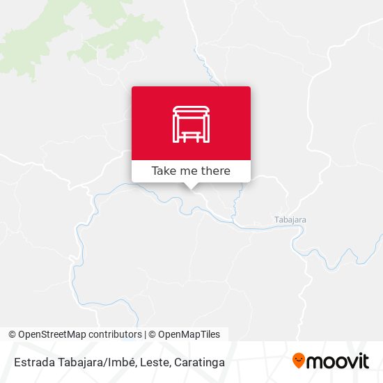 Estrada Tabajara/Imbé, Leste map