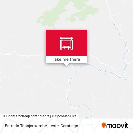 Estrada Tabajara/Imbé, Leste map