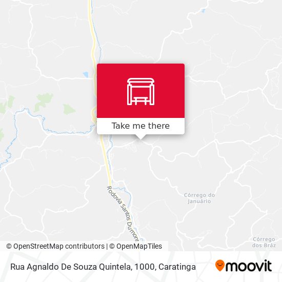 Mapa Rua Agnaldo De Souza Quintela, 1000