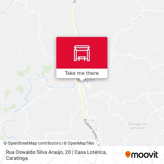 Mapa Rua Oswaldo Silva Araújo, 20 | Casa Lotérica