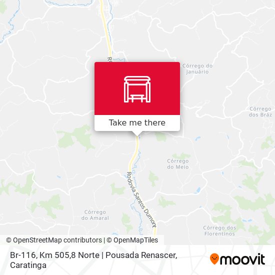 Br-116, Km 505,8 Norte | Pousada Renascer map
