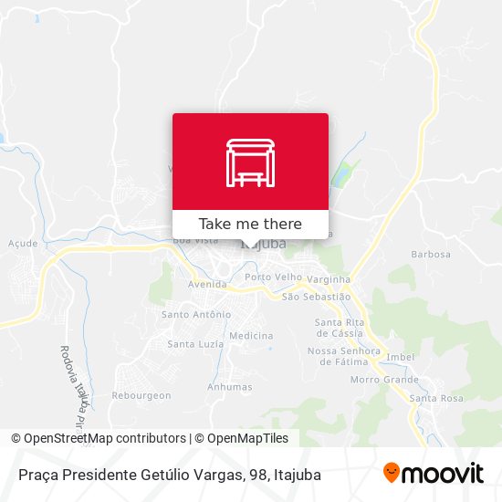 Praça Presidente Getúlio Vargas, 98 map