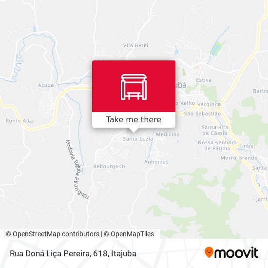 Rua Doná Liça Pereira, 618 map