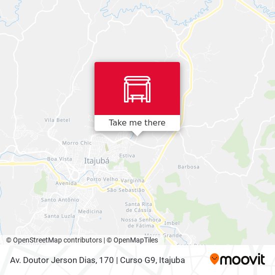 Av. Doutor Jerson Dias, 170 | Curso G9 map