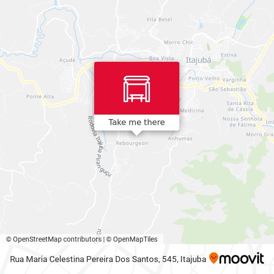 Rua Maria Celestina Pereira Dos Santos, 545 map