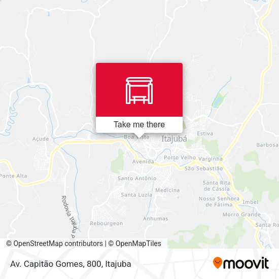 Av. Capitão Gomes, 800 map