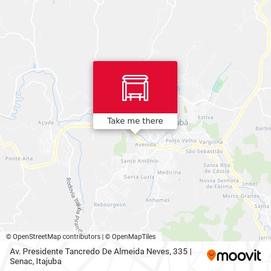 Av. Presidente Tancredo De Almeida Neves, 335 | Senac map
