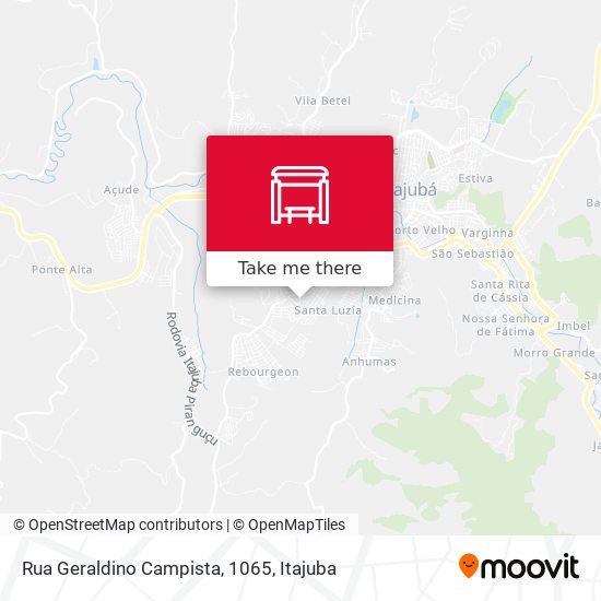 Rua Geraldino Campista, 1065 map