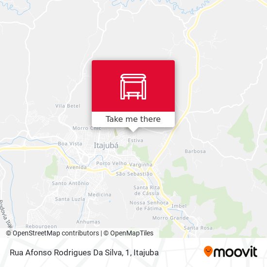 Rua Afonso Rodrigues Da Silva, 1 map