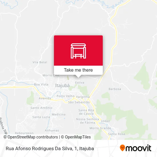 Rua Afonso Rodrigues Da Silva, 1 map
