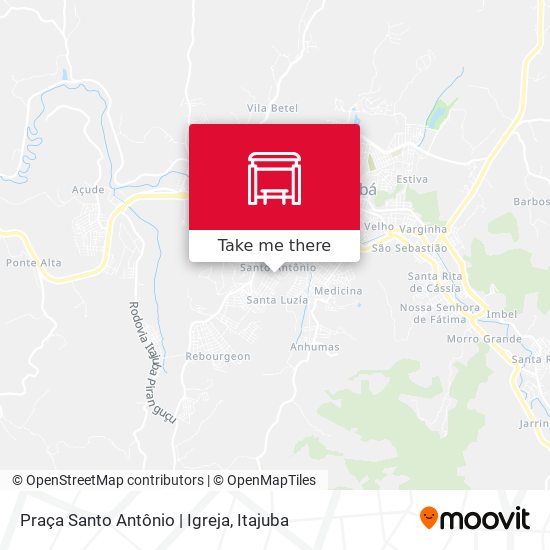 Praça Santo Antônio | Igreja map