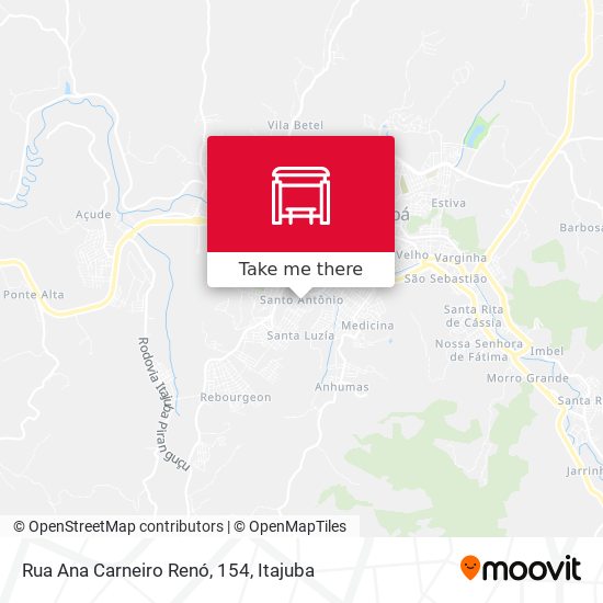 Rua Ana Carneiro Renó, 154 map