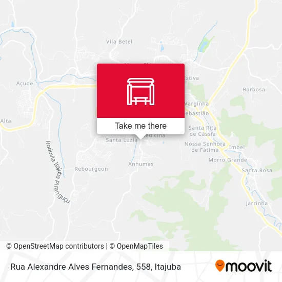 Rua Alexandre Alves Fernandes, 558 map