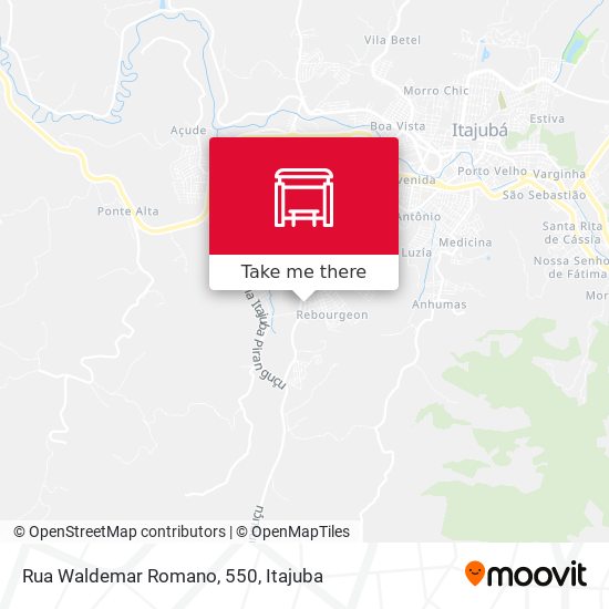 Rua Waldemar Romano, 550 map