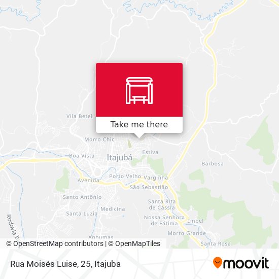 Rua Moisés Luise, 25 map