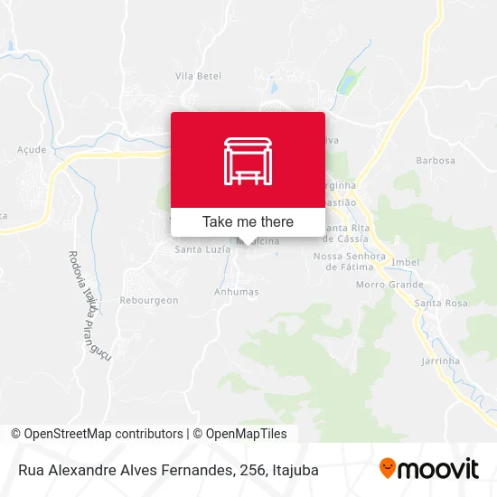Rua Alexandre Alves Fernandes, 256 map