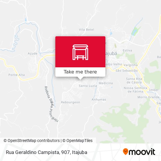 Rua Geraldino Campista, 907 map