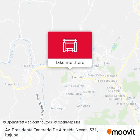 Av. Presidente Tancredo De Almeida Neves, 531 map