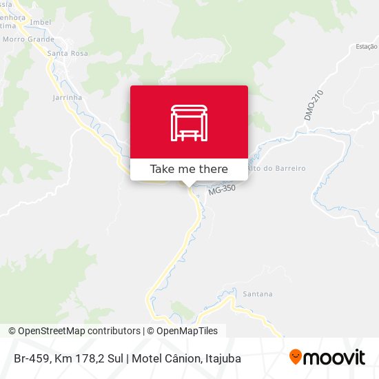 Br-459, Km 178,2 Sul | Motel Cânion map