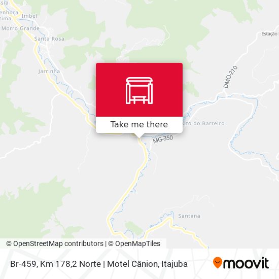 Br-459, Km 178,2 Norte | Motel Cânion map