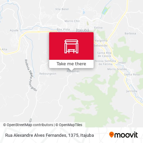 Rua Alexandre Alves Fernandes, 1375 map
