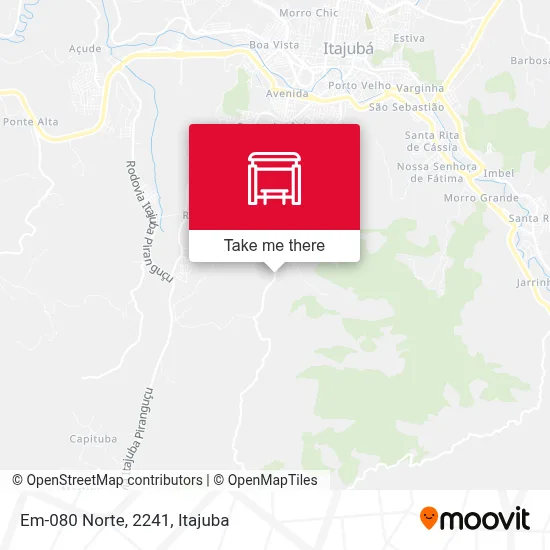 Em-080 Norte, 2241 map