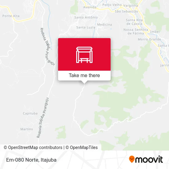 Em-080 Norte map