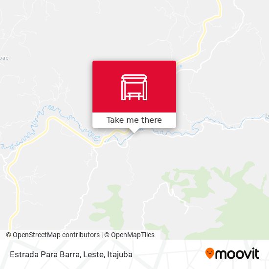 Estrada Para Barra, Leste map