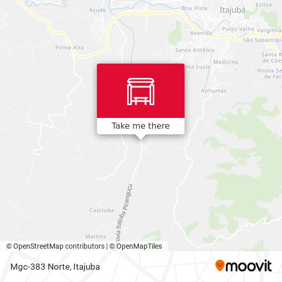 Mgc-383 Norte map