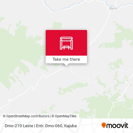 Dmo-210 Leste | Entr. Dmo-060 map