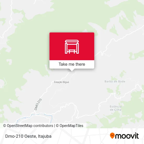 Dmo-210 Oeste map