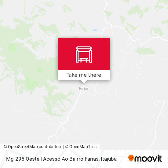 Mg-295 Oeste | Acesso Ao Bairro Farias map