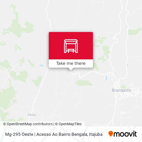 Mg-295 Oeste | Acesso Ao Bairro Bengala map