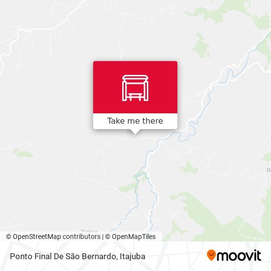 Ponto Final De São Bernardo map