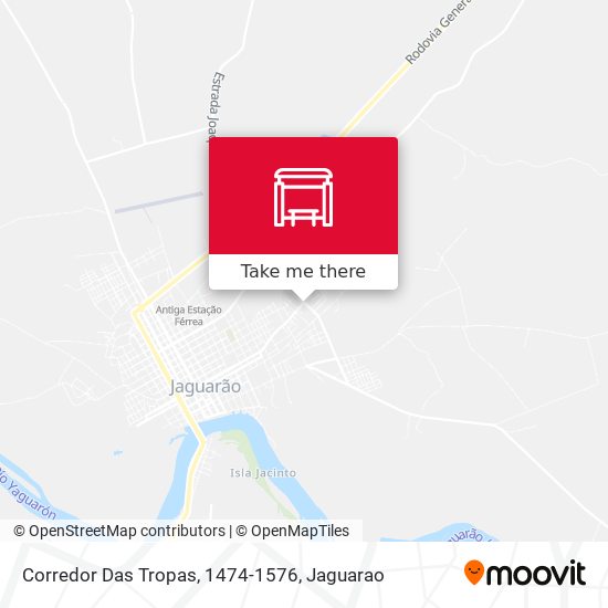 Corredor Das Tropas, 1474-1576 map