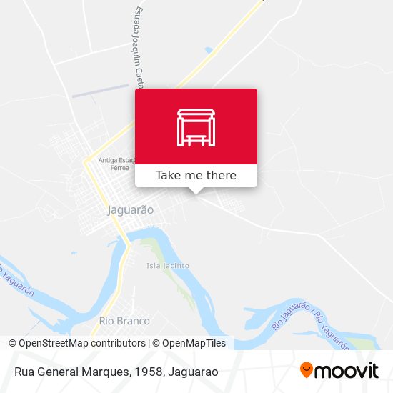 Rua General Marques, 1958 map