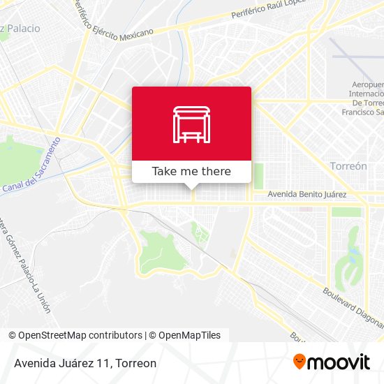 Mapa de Avenida Juárez 11