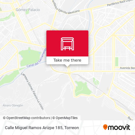 Calle Miguel Ramos Arizpe 185 map