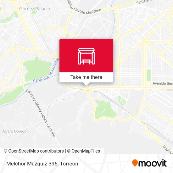Mapa de Melchor Muzquiz 396